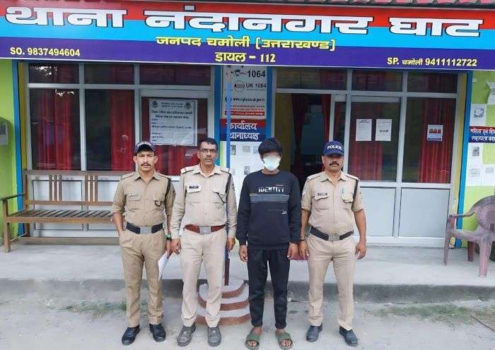 दुष्कर्म के आरोपी को पुलिस ने किया गिरफ्तार